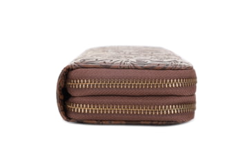 Image of Jessie &amp; James Filly Tooled Wallet, Taupe, SM52131 TP/TP