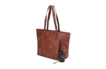 Image of Jessie &amp; James Helena CCW Tote Bag, Brown, SMC60279LK BR