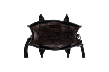 Image of Jessie &amp; James Kate Concealed Carry Lock and Key Satchel w/Coin Pouch, Black, AMC4032L BK