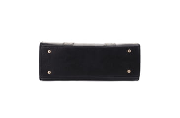 Image of Jessie &amp; James Kate Concealed Carry Lock and Key Satchel w/Coin Pouch, Black, AMC4032L BK