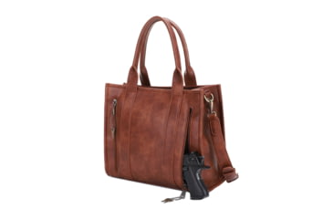 Image of Jessie &amp; James Kathy CCW Tote Bag, Cognac, SMC60132LK CG