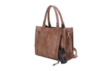 Image of Jessie &amp; James Kathy CCW Tote Bag, Taupe, SMC60132LK TP