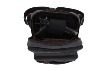 Image of Jessie &amp; James Klamath Canvas CCW Waist Bag, Black, SMC614-11 BK