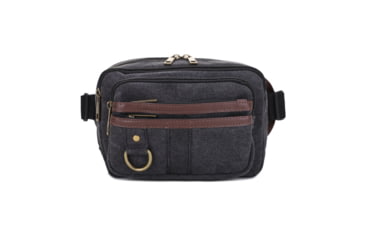 Image of Jessie &amp; James Klamath Canvas CCW Waist Bag, Black, SMC614-11 BK