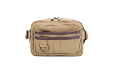 Image of Jessie &amp; James Klamath Canvas CCW Waist Bag, Khaki, SMC614-11 KH