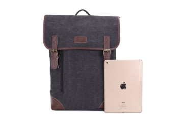 Image of Jessie &amp; James Lassen CCW Vintage Style Backpack, Black, SMC611-3 BK