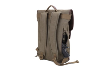 Image of Jessie &amp; James Lassen CCW Vintage Style Backpack, Olive, SMC611-3 OL