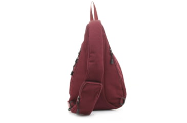 Image of Jessie &amp; James Peyton Sling Shoulder Concealed Carry Backpack CCW Handbag, Red, AMC5819 RD