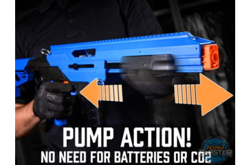Image of Jet Blaster CEDA Foam Blaster Dart Gun, Model S, Blue, 13764