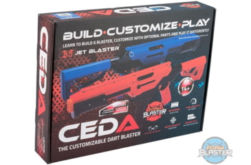 Image of Jet Blaster CEDA Foam Blaster Dart Gun, Model S, Red, 13765