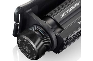 Image of JETBeam HR30 1 x 18650/ 20700/ 2 x CR123A Luminus SST40 N5 LED Rechargeable Headlamp, 950 Lumens, Black, HR30