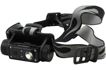 Image of JETBeam HR30 1 x 18650/ 20700/ 2 x CR123A Luminus SST40 N5 LED Rechargeable Headlamp, 950 Lumens, Black, HR30
