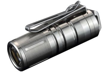 Image of JETBeam Mini-1 TI Rechargeable LED Keylight, Silver, MINI-1-TI