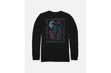 Image of Jetty Essence Long Sleeve Tee - Mens, Black, Extra Large, 26461