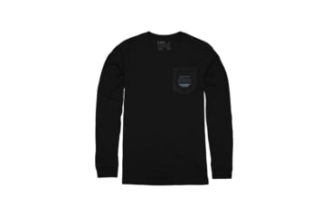 Image of Jetty Essence Long Sleeve Tee - Mens, Black, Extra Large, 26461