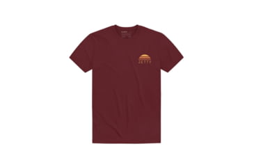 Image of Jetty Grom Sunup Tee - Kids, Maroon, YM, 26607