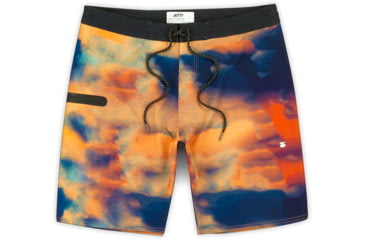 Image of Jetty Holyoke Performance Boardshort - Mens, Sunset, 32, 31858