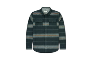 Image of Jetty Horizon Flannel - Mens, Indigo, Large, 27576