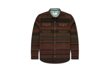 Image of Jetty Horizon Flannel - Mens, Oxblood, 2XL, 28443