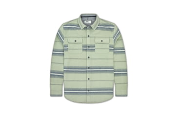 Image of Jetty Horizon Flannel - Mens, Sage, Medium, 27555