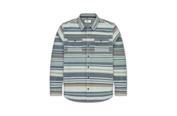 Image of Jetty Horizon Flannel - Mens, Storm, Large, 27541