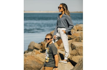 Image of Jetty Inlet Top - Womens, Storm, Large, 27041