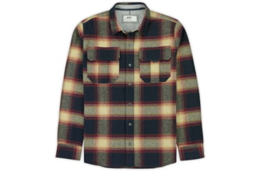 Image of Jetty Mens Arbor Mid-Weight Flannel Twill Shirt