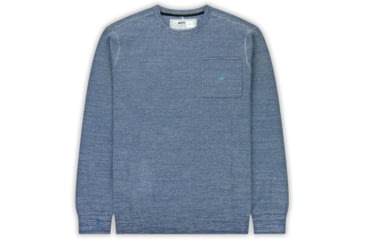 Image of Jetty Mens Brine Sweater, Storm, 2XL, F24BRIN-M14005STR-XXL
