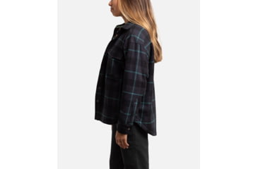 Image of Jetty Nivean Flannel Jacket - Womens, Black, Medium, 27200