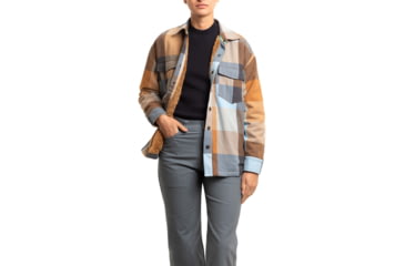 Image of Jetty Nivean Flannel Jacket - Womens, Tan, Medium, 27210