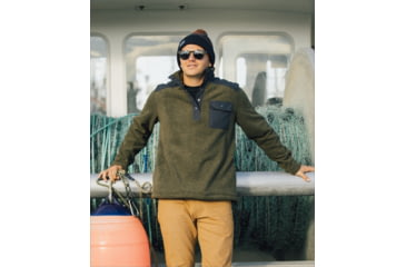 Image of Jetty Pines Fleece Jacket - Mens, Navy, Medium, 28510