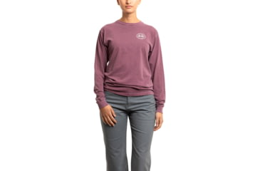 Image of Jetty Piper Long Sleeve Tee - Womens, Mauve, Extra Small, 29207