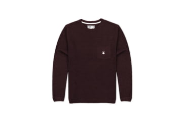 Image of Jetty The Brine Sweater - Mens, Burgundy, Small, 27794