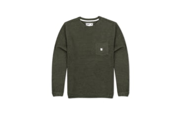 Image of Jetty The Brine Sweater - Mens, Military, Small, 27764