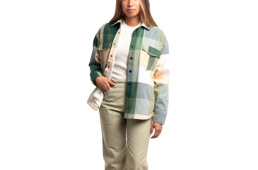 Image of Jetty Truss Flannel Jacket - Womens, Blonde, Extra Small, 29190