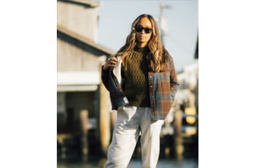 Image of Jetty Truss Flannel Jacket - Womens, Brown, Large, 29667