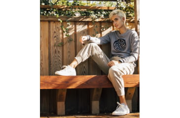 Image of Jetty Yin Crew - Womens, Grey, Extra Large, 29276