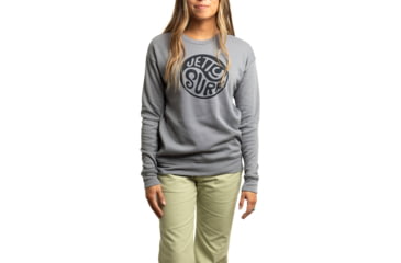 Image of Jetty Yin Crew - Womens, Grey, Extra Large, 29276