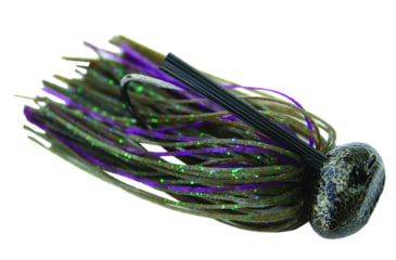 Image of Jewel Football Jig, 3/4 oz Green Pumpkin Candy Flash, 2/Pack, FB34-737
