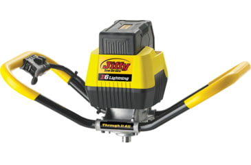 Image of Jiffy E6 Lightning w/Hybrid Torch Drill Assembly, Right Hand, 8in, Yellow, Large, 56-08-H
