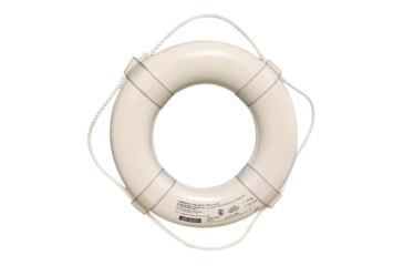 Image of Jim-Buoy U.S.C.G. Approved G-Series Life Ring, White, 20in, GW-20