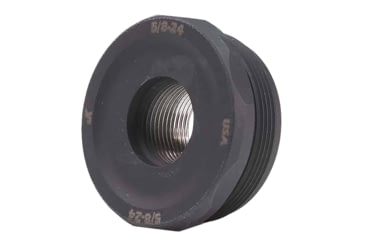 Image of JK Armament 155HD Muzzle Device Suppressor Parts, Thread Mount 1/2x28, Armor Black C-192 Cerakote, JK155HDM28