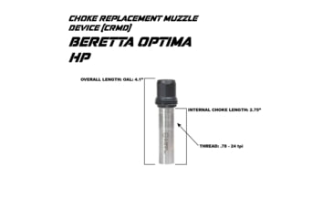 Image of JK Arnament Baldeagle 12 Ga Choke Tube, JKMDHDBE12BOHP