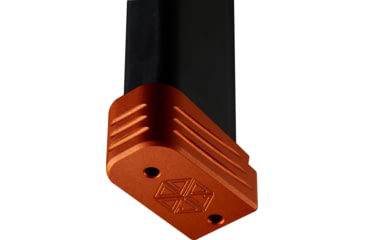 Image of JL Billet 9/40 Glock Single Stack Magazine Extension, Orange, Orange, 0, JLB-MAG-EXT-G-O-1/2