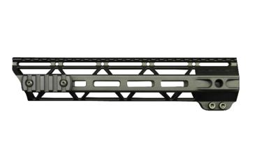 Image of JL Billet Angle Cut M-Lok Handguard, High Profile, AR10, .308, 10.6 inch, Black JLB-MLA-308-10H-A