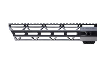 Image of JL Billet Angle Cut AR-10 M-Lok Handguard, High Profile, .308, 10.6 inch, Black, JLB-MLA-308-10H-A
