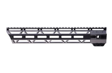 Image of JL Billet Angle Cut AR-10 M-Lok Handguard, High Profile, .308, 12.8 inch, Black, JLB-MLA-308-12H-A