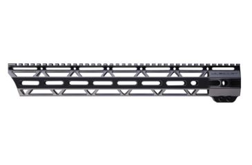 Image of JL Billet Angle Cut M-Lok Handguard, High Profile, AR10, .308, 15 inch, Black JLB-MLA-308-15H-A
