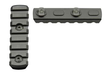 Image of JL Billet Angle Cut AR-10 M-Lok Handguard, High Profile, .308, 17.2 inch, Black, JLB-MLA-308-17H-A