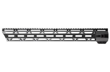 Image of JL Billet Angle Cut M-Lok Handguard, High Profile, AR10, .308, 17.2 inch, Black JLB-MLA-308-17H-A
